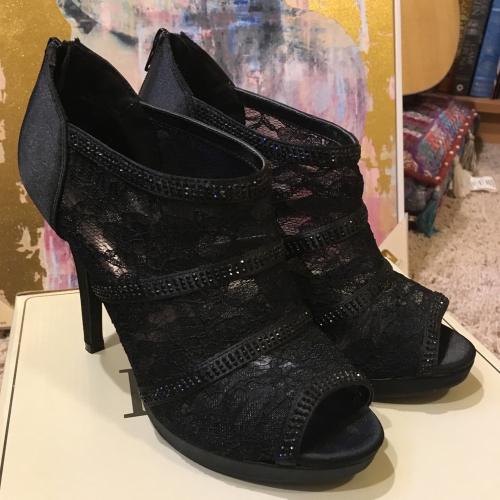 Sparkle and Lace Stilettos, Baby